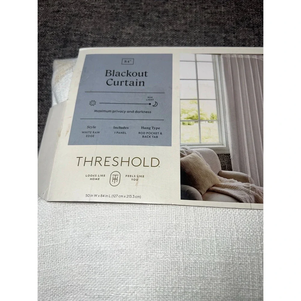 1 PANEL—Threshold Curtain Panel 84 